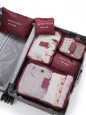 6 Pieces Set of Travel Packing Blocks